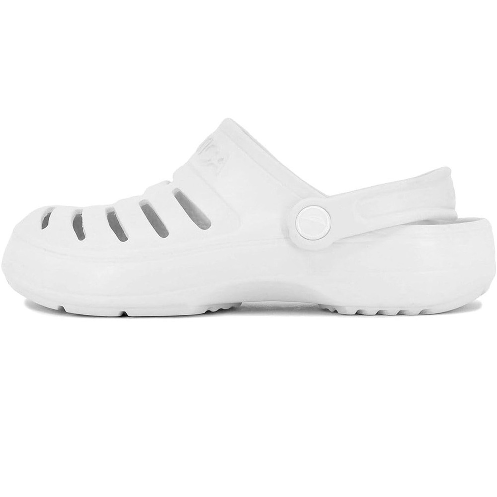 Nautica White Sandals with Chunky Sole and Ventilation